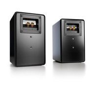 Audioengine P4 Premium Passive Bookshelf Speakers (Black) with DS2 Desktop Speaker Stands (Black) N4