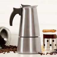 Holstein Housewares H-08004 4-Cup Stainless Steel Espresso Maker - Satin Finish N2