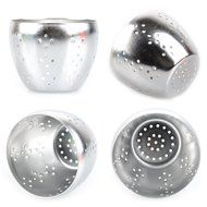 UCEC New Silicone &amp; Stainless Steel Leaf Tea Strainer Colander Infuser Ball Spice Filter (green) N4