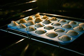 Ylife Large Mini Muffin Pans - Top Non Stick Bakeware for Muffins, Cakes and Cupcakes - 24 Cups Texas Jumbo Silicone...