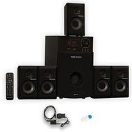 Theater Solutions TS514 Home 5.1 Speaker System with USB Bluetooth FM and Optical Input N2