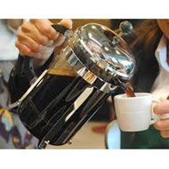 Evviva French Press with Sleek Stainless Coffee Scoop N5