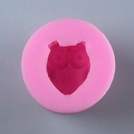 Y&amp;XL&amp;H The Owl ,Animal Soap Mold Fondant Cake Chocolate Silicone Mold, Decoration Tools Bakeware N3