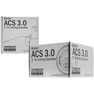 Earthquake Sound ACS3.0 Closed Back 50 Watts 8 Ohm 3" In Ceiling Speaker (pair)
