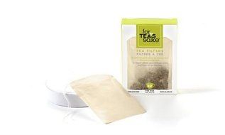 For Teas Sake Tea Filter 50 pack unbleached