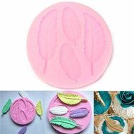 UR Bakeware Silicone 3D Feather Mold Cake Decoration DIY Mold Mould N5
