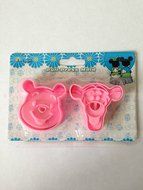 1 Set Cute Laughed Tiger Winne Bear Design Baking Cookie Fondant Cake SugarCraft Biscuit Chocolate Clays DIY Modelling... N5