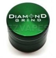 Diamond Grind 4 Piece Aluminum Herb Grinder Forest Green Medium 56mm by Diamond Grind