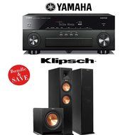 Yamaha AVENTAGE RX-A860BL 7.2 Channel Network AV Receiver + Klipsch RP-260F + Klipsch R-110SW - 2.1 Reference...