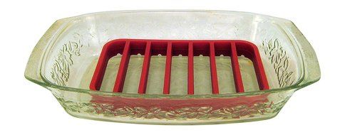Easy Made Kitchen Silicone Roasting Rack Set, 2 Racks Per Package N5