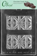 Cybrtrayd AO119 Break Apart Bar All Occasions Chocolate Candy Mold