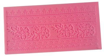 Lesirit Silicone Fondant Cake Lace Embossed Cake Mold Mat (A) N5
