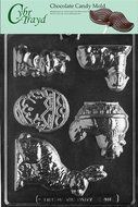 Cybrtrayd E461 Easter Assortment Chocolate/Candy Mold