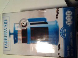 Farberware Coffee Press, 8 Cup / Glass / BLUE