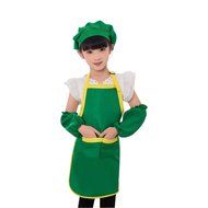 Generic Children's Artists Aprons - Kitchen, Classroom, Community Event, Crafts &amp; Art Painting Activity (M, blue) N4