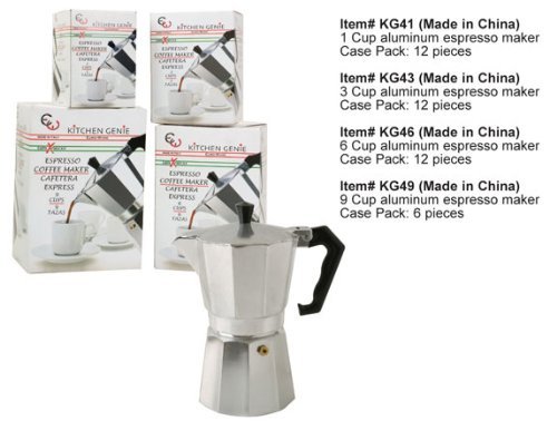 Nine Cup Espresso Maker By Kitchen Genie