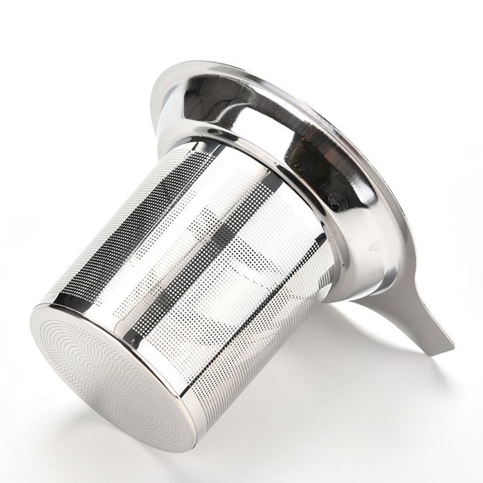 1 Pcs Stainless Steel Mesh Tea Infuser Reusable Strainer Loose Tea Leaf Spice Filter with 1 Pcs Coffee Bean Measuring... N2