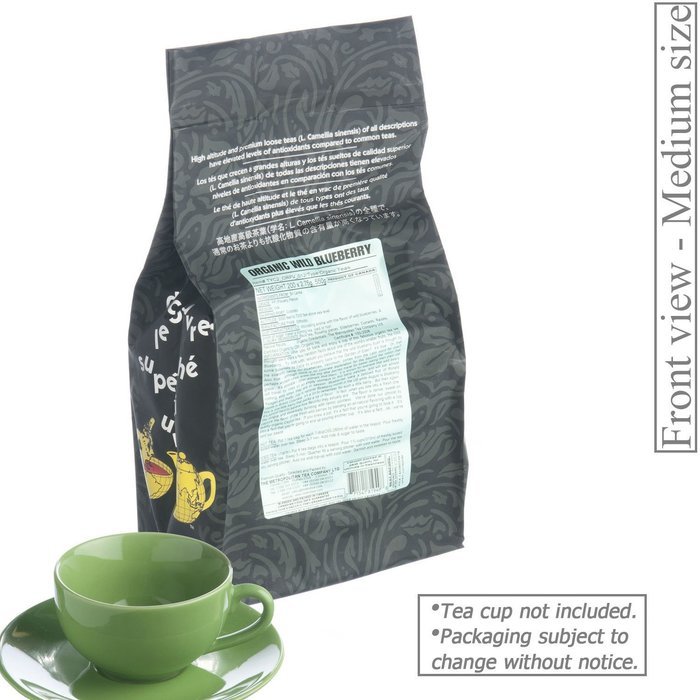 Metropolitan Tea 200 Count Pyramid Shaped Teabags, Wild Blueberry N5
