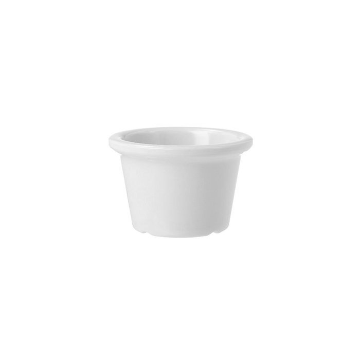 G.E.T. S-610-W White 1.5 Oz. Melamine Ramekin - 48 / CS