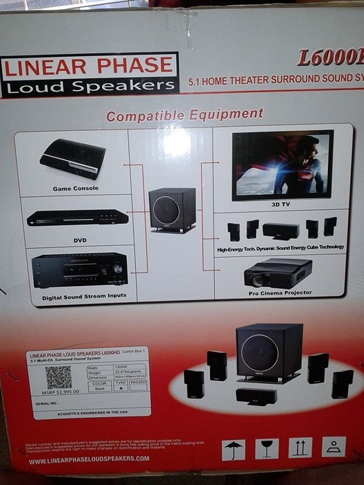 linear phase loudspeakers l6000hd