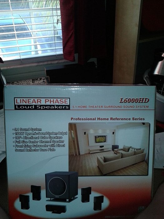 Home Theater Surround Sound System L6000HD Linear Phase Loud Speakers 5.1 N2