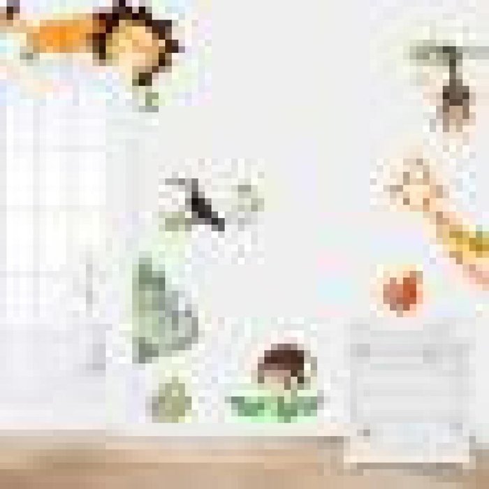 Laimeng, 2015 Jungle Animal Kids Baby Nursery Child Home Decor Mural Wall Sticker Decal