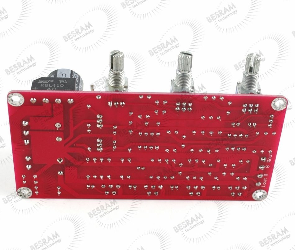 LM1875 NE5532 IC 25W*2+50W Audio Subwoofer Amplifier Assembled Board N3