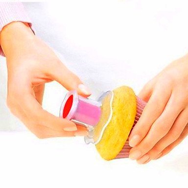 Sher Cup Cake Hole Maker Cake Cream Decoration Maker Cake Corer Random Color N3
