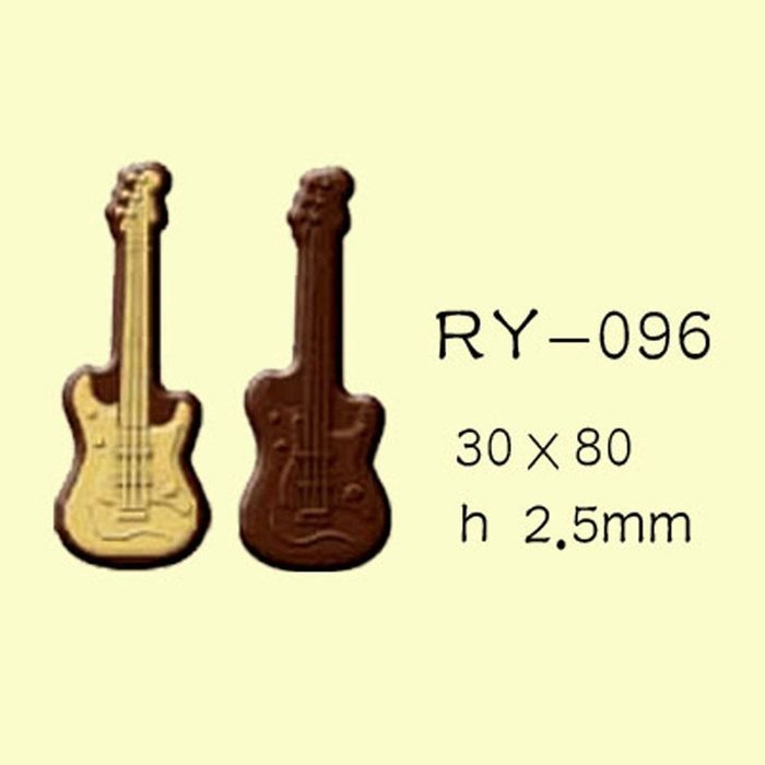 FOUR-C Chocolate Decorating Supplies Music Sugarcraft Molds for Chocolate Design Color Transparent N2
