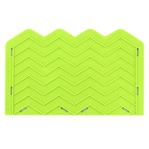 Medium Chevron Onlay Mold by Marvelous Molds N2