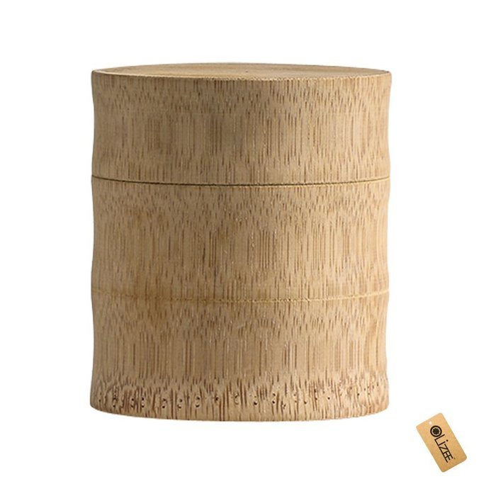OLizee&trade; Natural Wooden Tea Container Tea Canister Tea Storage Caddy(Paulownia) N2