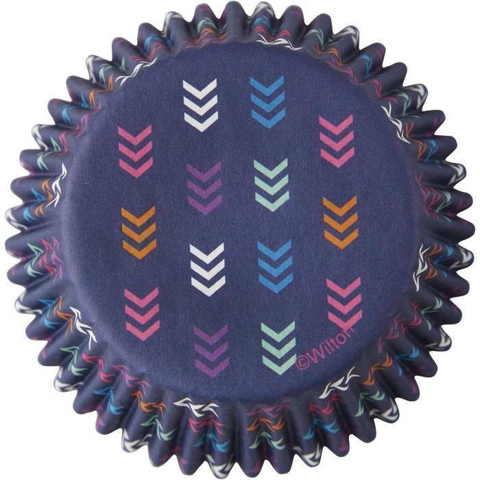 Wilton 415-8757 75 Count Arrow Pattern Cupcake Liners