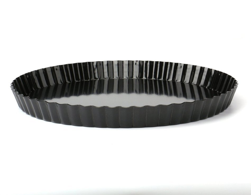 Tosnail Nonstick 11 Inch Quiche Pan, Tart Pie Pan with Removable Loose Bottom N2