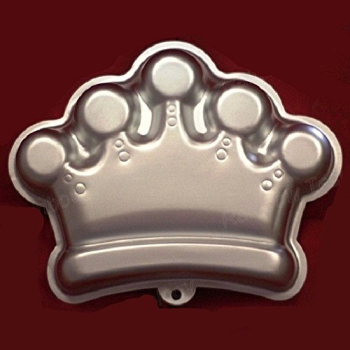 Anyana Crown Birthday Cake Pan Tin Mould Aluminium Decorating Tool Kitchen Tool Sugarpaste Baking Cookie Pastry N3