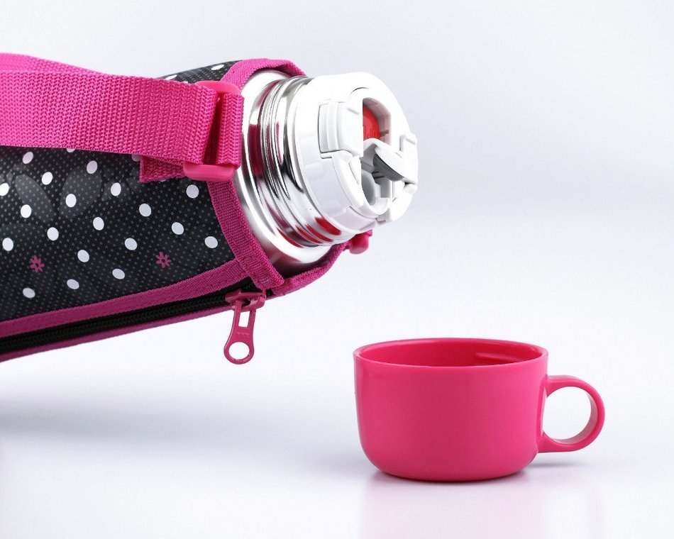 Tiger Thermal Flask Stainless Steel Bottle "Sahara" 2-Way Pink 0.8L MBO-D080-P N2