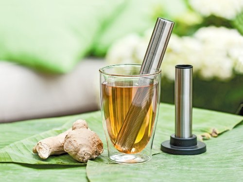 AdHoc Stainless Steel Tea Stick with Stand - Infuser / Steeper / Strainer