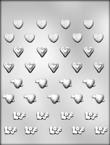 CK Products Mini Valentine Assortment Chocolate Mold