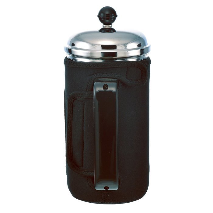 GROSCHE Fino 34 oz. 1000ml Glass French Press with Thermal Insulated Neoprene Sleeve for Warmth and Protection... N3