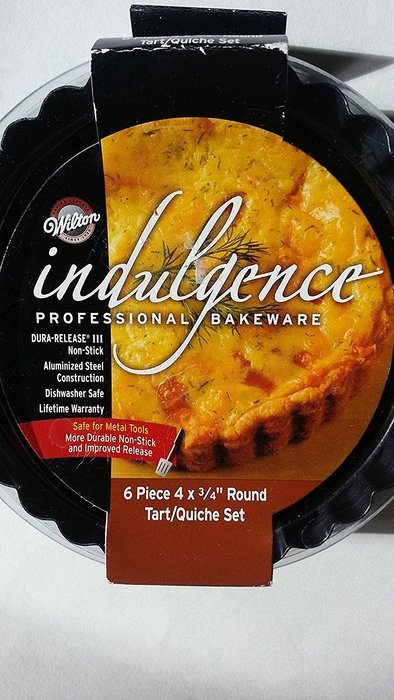 Indulgence&reg; Professional 4-Inch Tart/Quiche Pan (Set of 6)