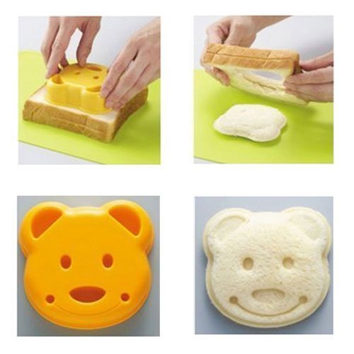 Little Bear Shape Sandwich Bread Cake Mold Maker DIY Mold
