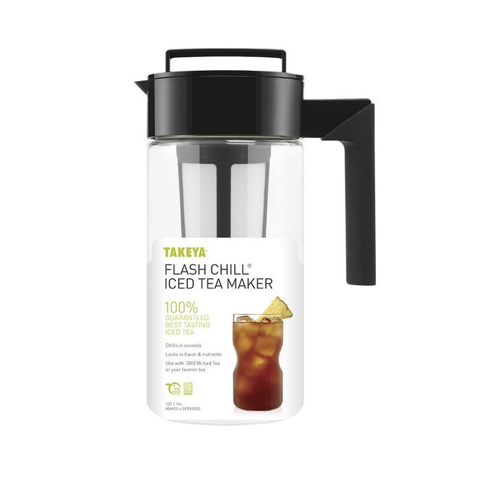 Takeya Flash Chill Iced Tea Maker (2 Quarts Avocado) N23