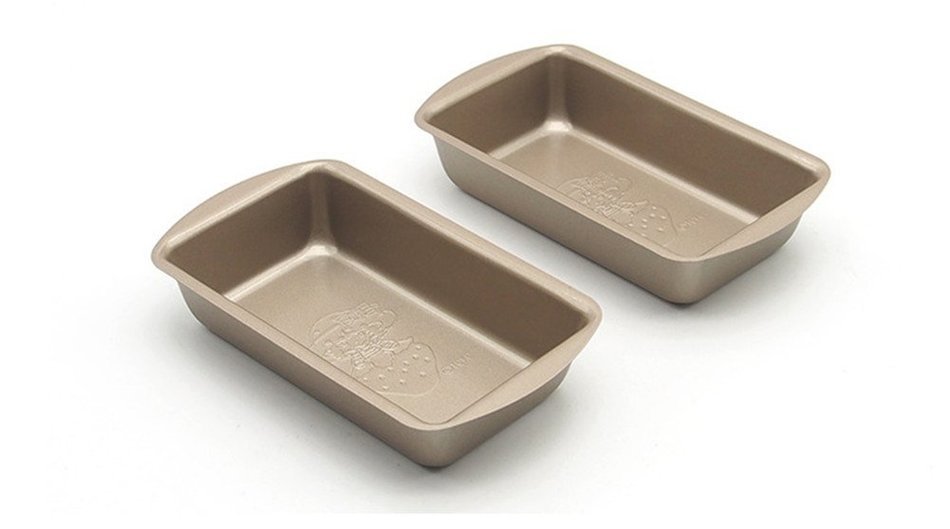Bestwoohome Nonstick Bakeware Cake Baking/Roasting Pans for Kitchen (9 x 7 Inches) N6