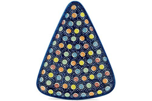 Polish Pottery Pizza Plate 11-inch N10