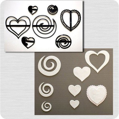 Swirls & Hearts by Patchwork Cutters