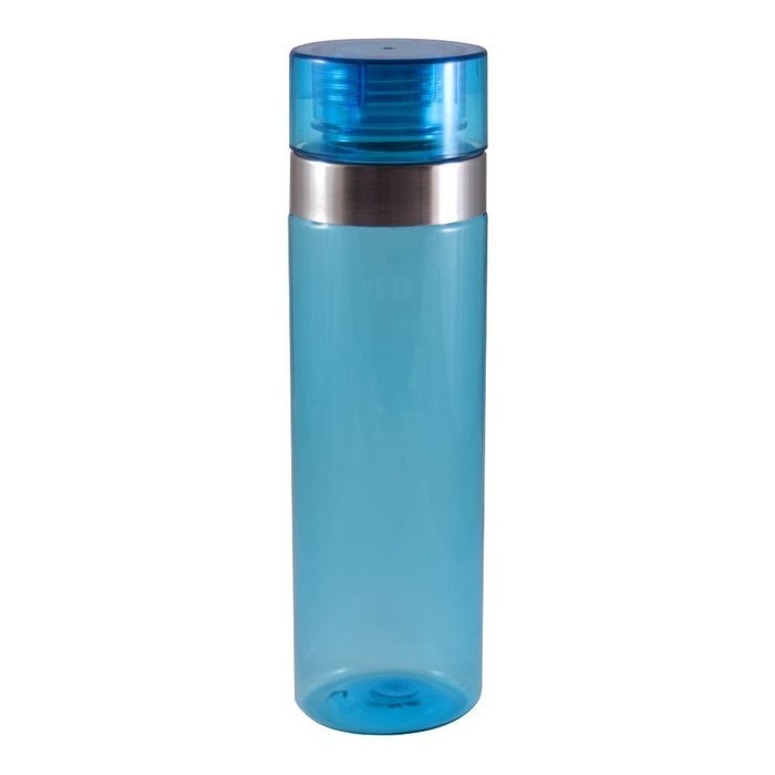 Liquid Logic Vortex Tritan Bottle with Stainless Steel Rim and Screw-Off Lid, 26 oz., Ice Blue N2
