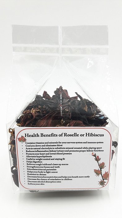 natural dry Roselle or Hibiscus tea flower beverage drinking for health high in vitamin C N5