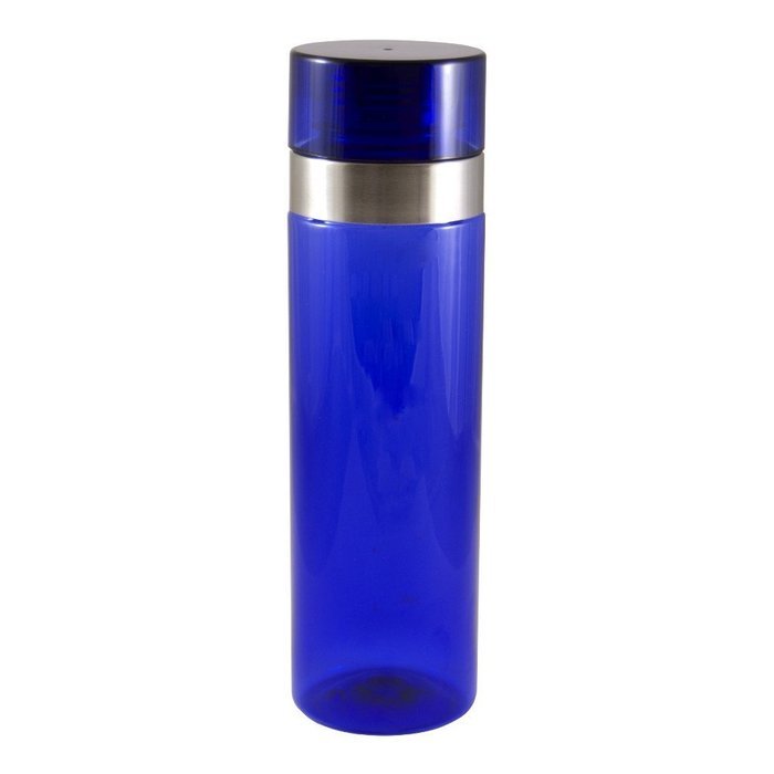 Liquid Logic Vortex Tritan Bottle with Stainless Steel Rim and Screw-Off Lid, 26 oz., Ice Blue N4