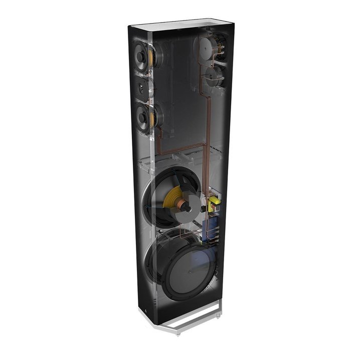 Definitive Technology BP9060 High Power Bipolar Tower Speaker with Integrated 10" Subwoofer - Pair (Black) N6