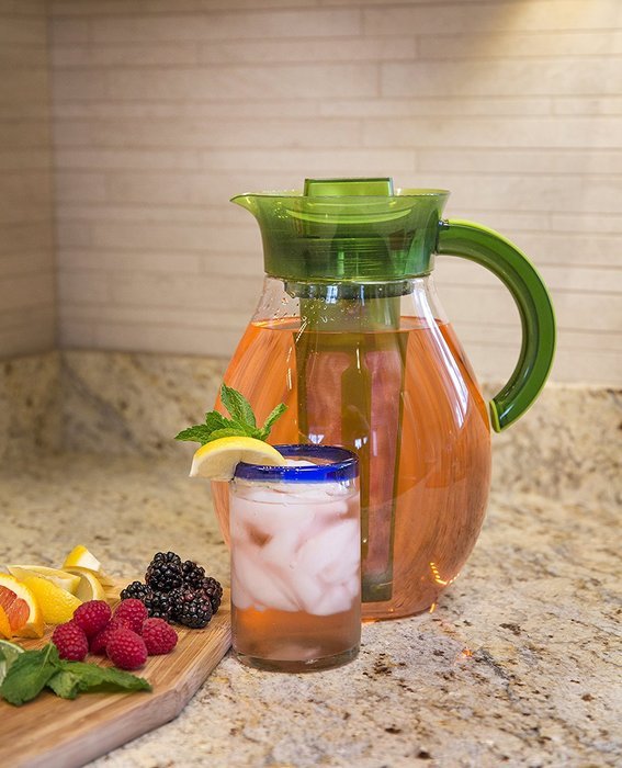 Primula Iced Tea Brewer - Spacious and Innovative Infusion Chamber - 100% BPA, PVC, Phthalate, and Lead Free -... N6
