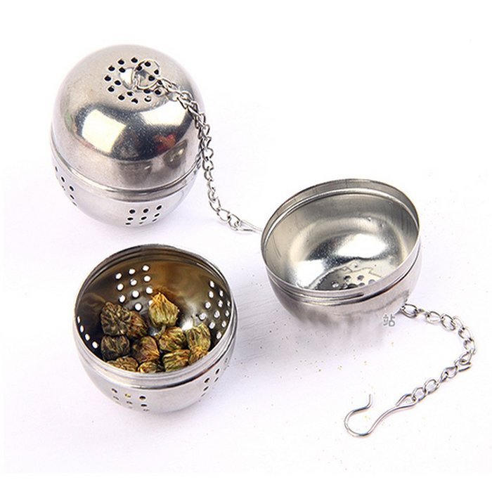 Estone&reg; Multi-function Stainless Steel Tea Leaf Spice Ball Strainer Infuser Hook Kitchen N3
